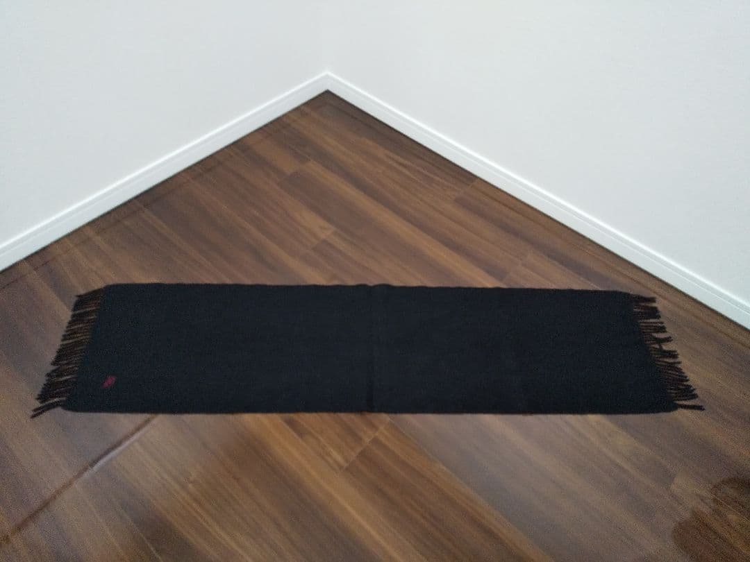 BURBERRY バーバリーロンドン カシミヤ100%マフラー ブラック