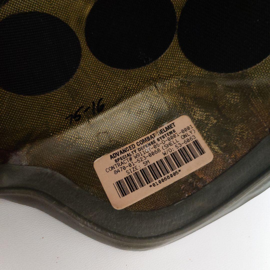 【米軍実物】 SDS製ACH サイズSM コンバットヘルメット