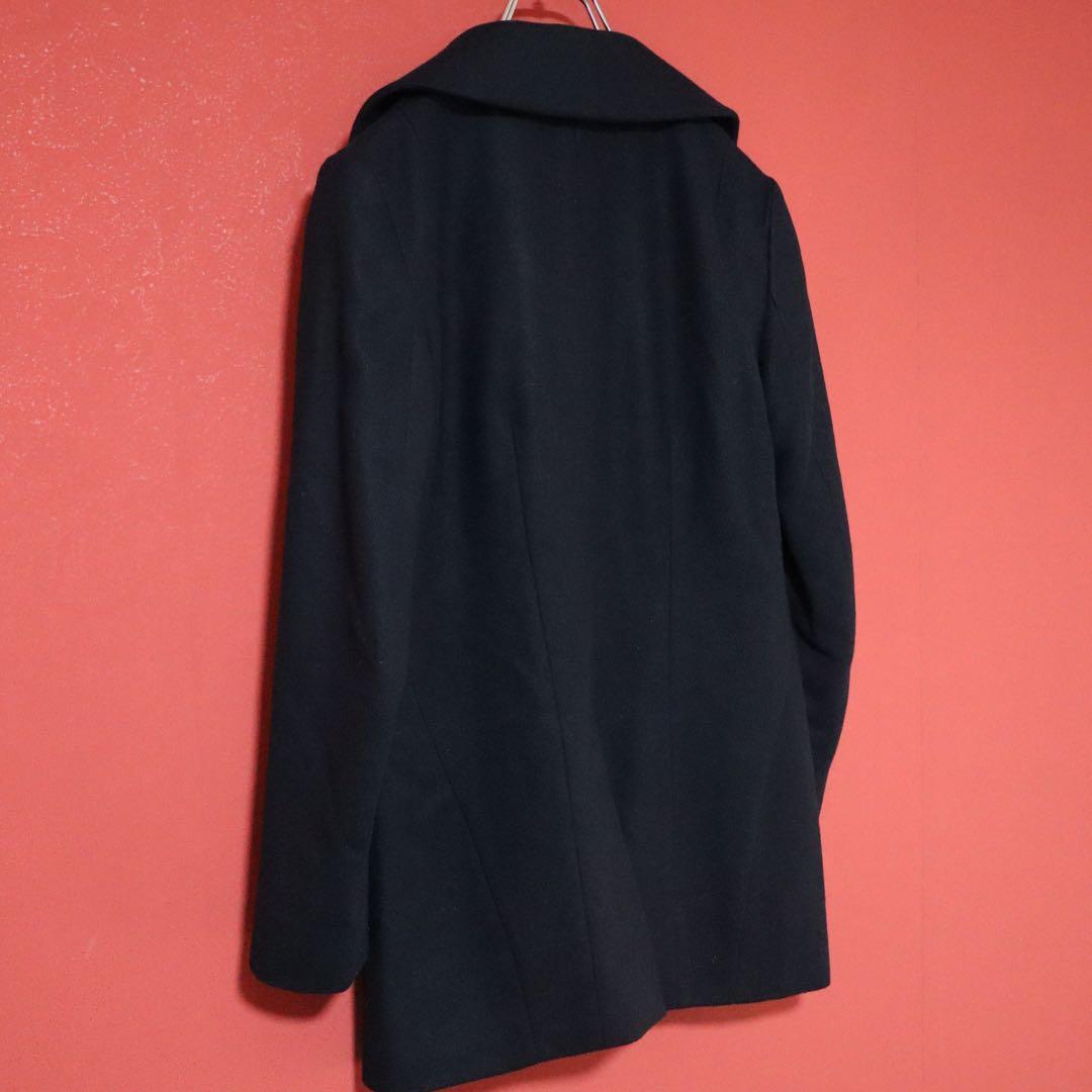 【最高級/美品】JIL SANDER カシミヤ混 ステッチデザイン コート