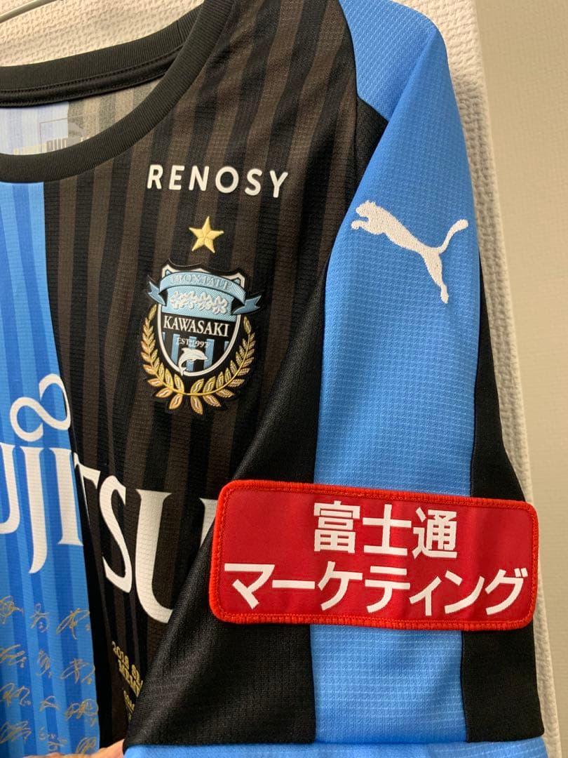 川崎フロンターレ　2018 優勝記念ユニフォーム　Lサイズ