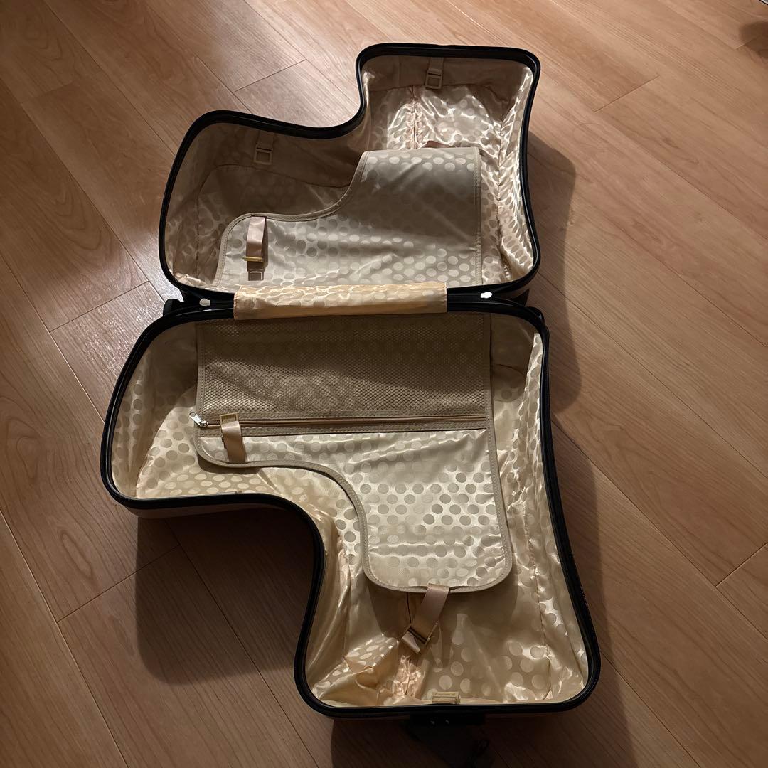 キッズトラベル　子供が乗れる　キャリーケース　ピンク