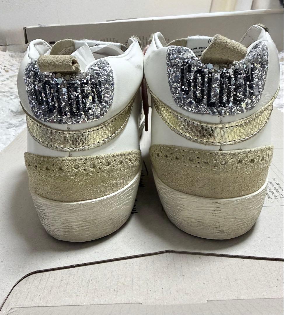 極美品⭐︎Golden  Mid-Star ハイカット スニーカー　37