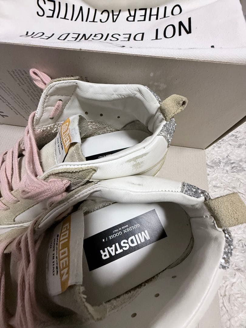 極美品⭐︎Golden  Mid-Star ハイカット スニーカー　37