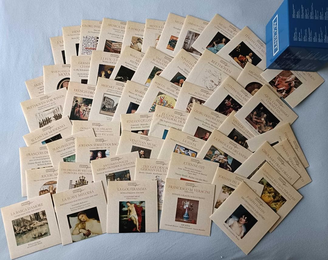 アクサンの芸術 55枚組(バロック・古典の名演多数、クイケン兄弟ほか)【廃盤】