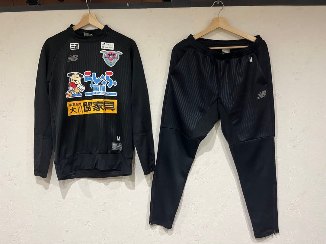 サガン鳥栖 NB KAKUSEI ジャージ上下＋ハーフパンツ M 支給品