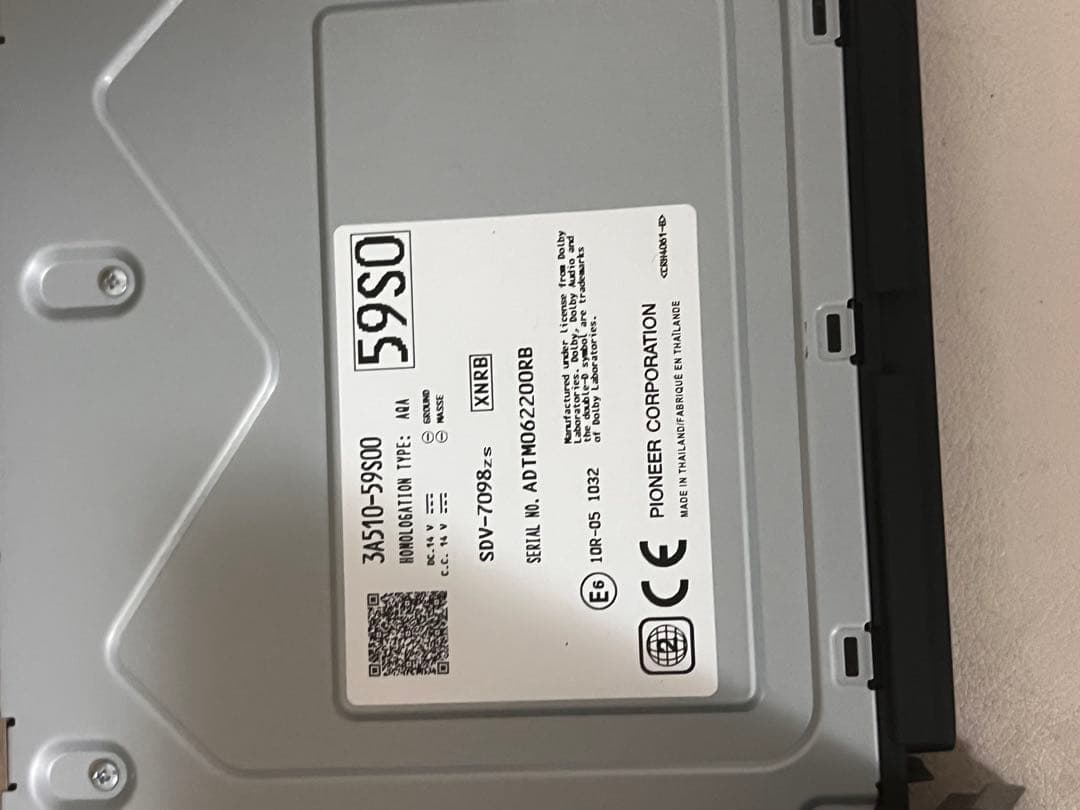 スズキ純正 9インチカーナビ NVF-0198zs03 83S0 2024