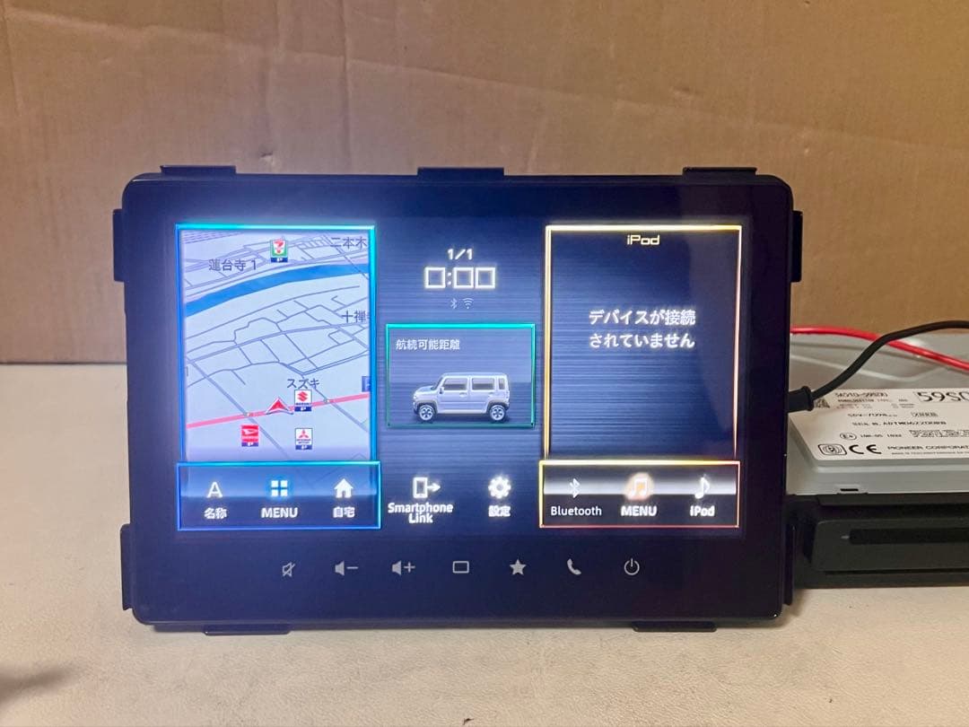 スズキ純正 9インチカーナビ NVF-0198zs03 83S0 2024