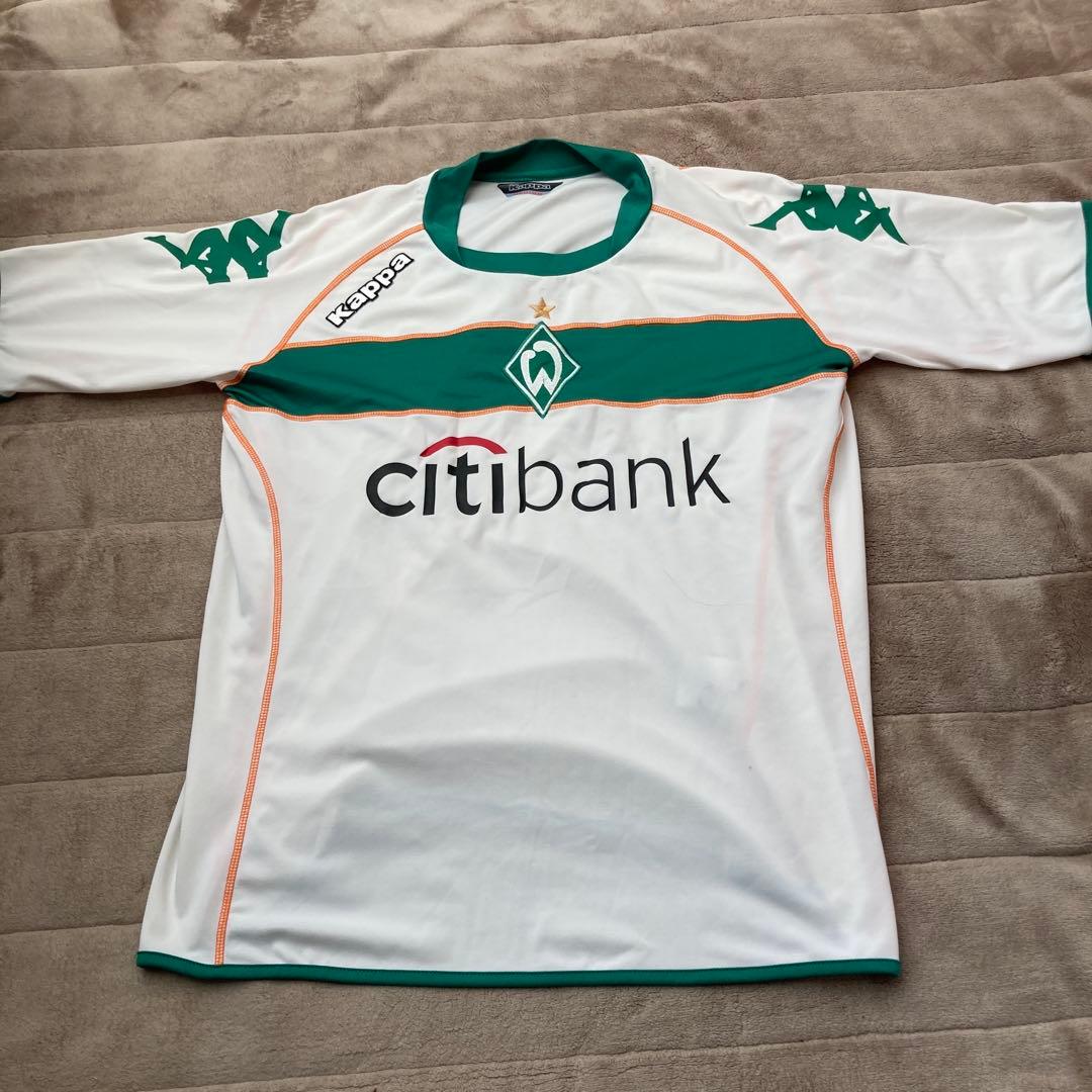 08/09 ブレーメン　ホーム　ビンテージ　ユニフォーム　ヂエゴ　エジル　美品