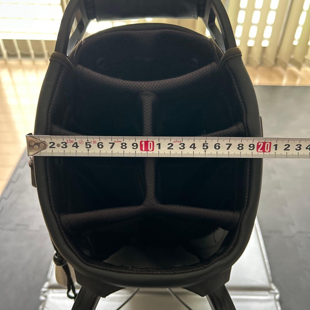 VESSELキャディーバッグ　プレーヤー2.0　 ダブルストラップ（白）