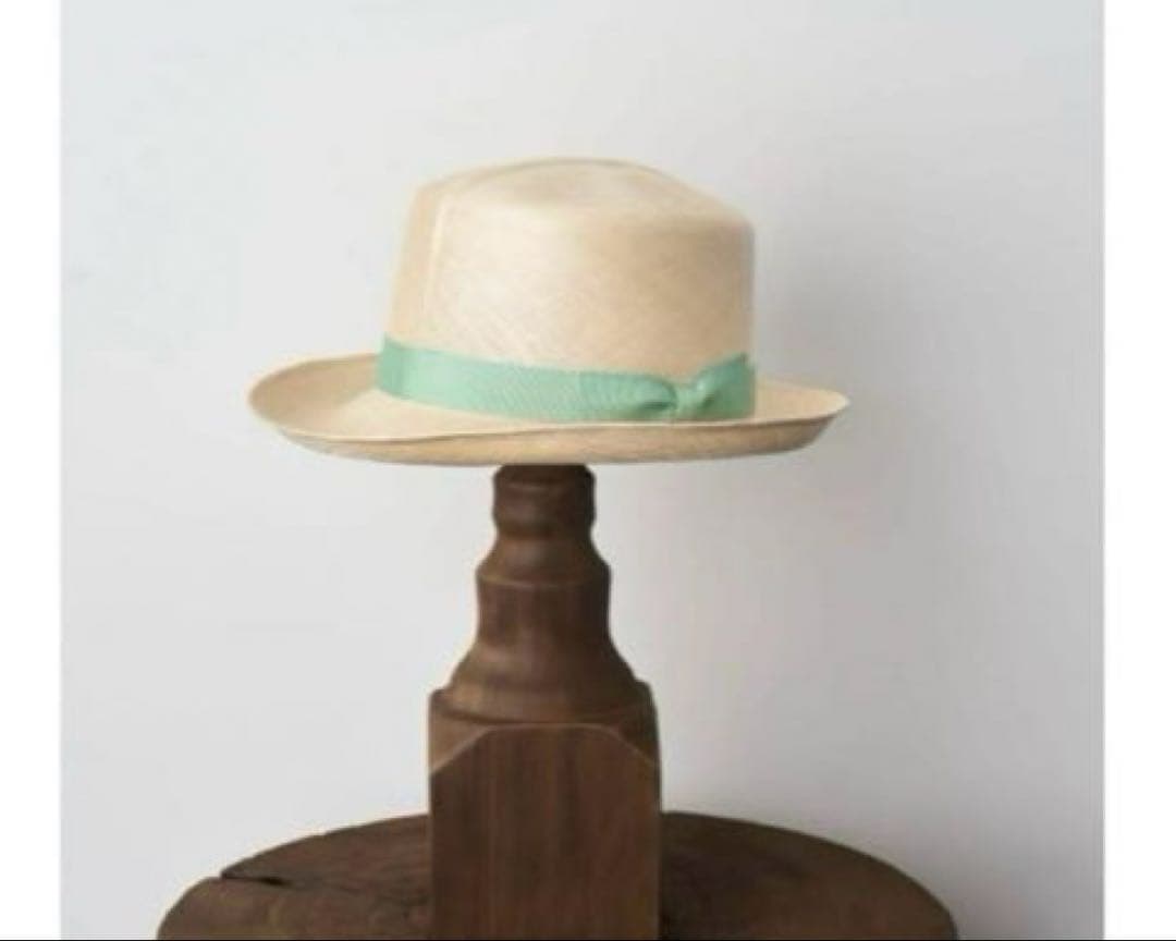 新品石田ゆり子Saravah Hat COLONIAL HATグリーン