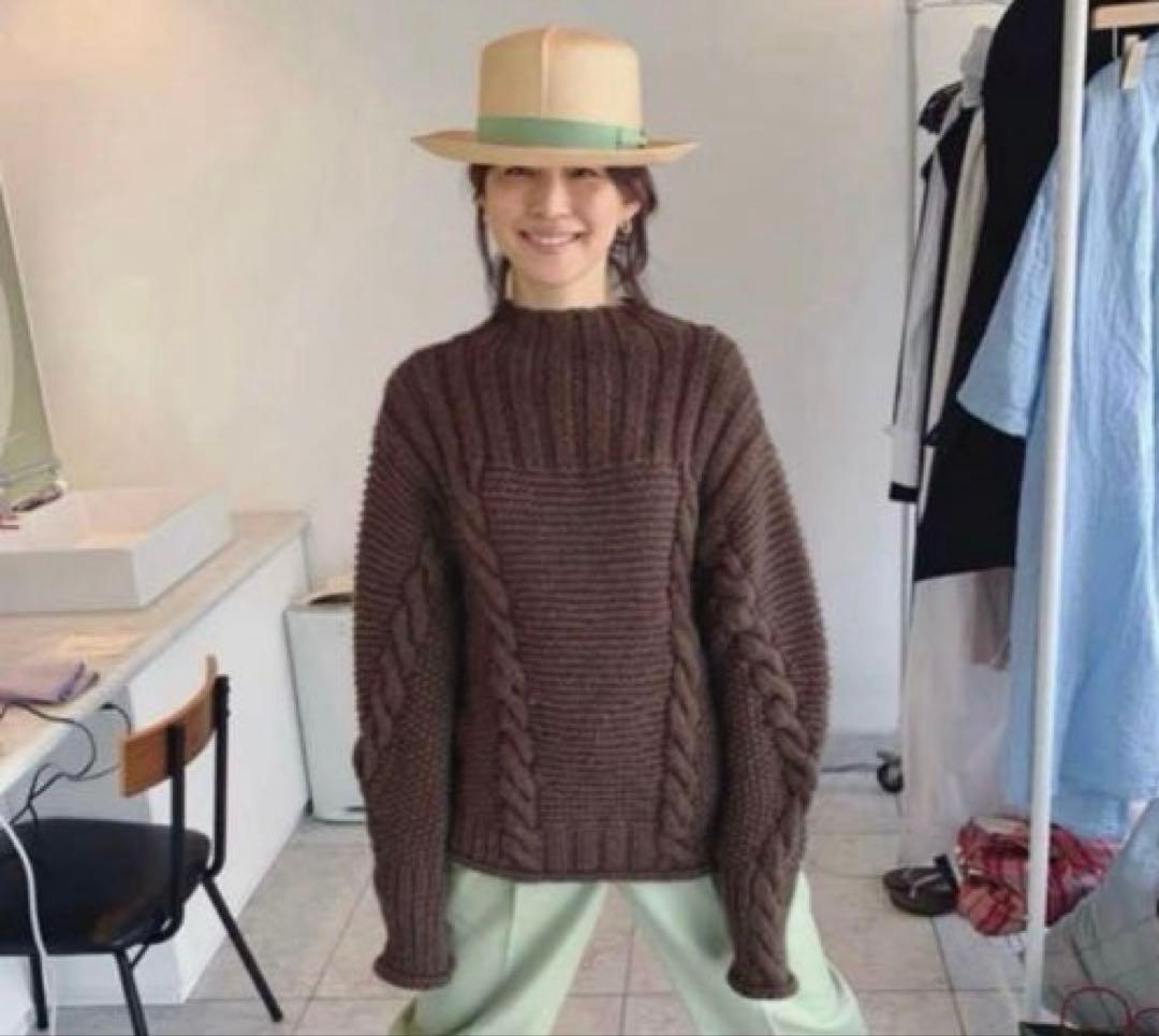 新品石田ゆり子Saravah Hat COLONIAL HATグリーン