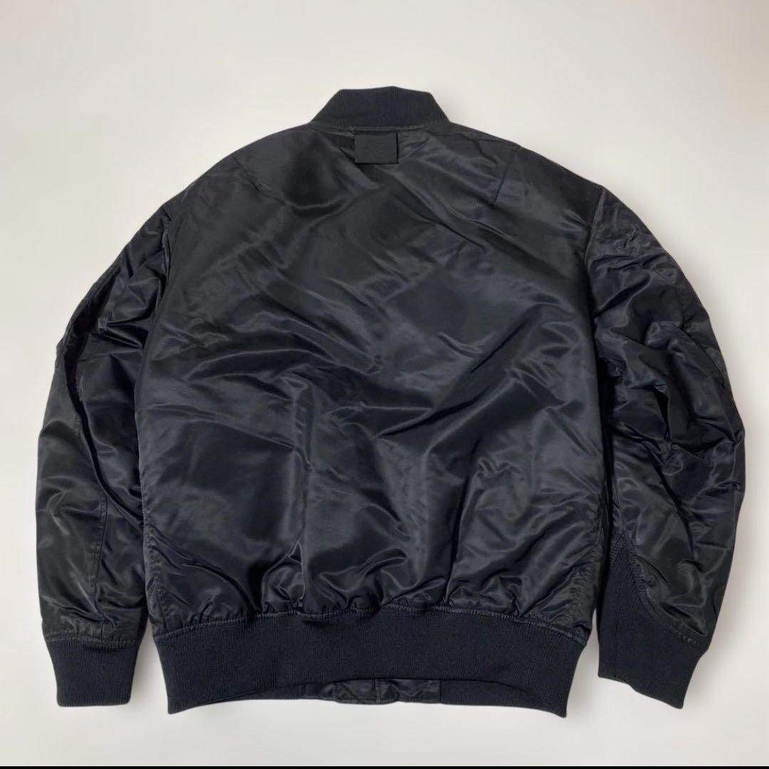 ＋J ハイブリッドダウンオーバーサイズMA－1 BLACK XS