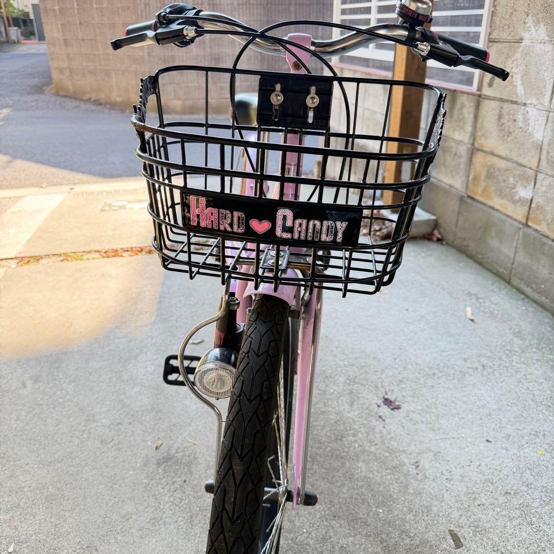 ​【美品・室内保管】女の子 24インチ 自転車 直接引取限定