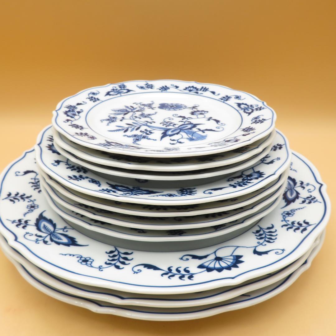 ブルーダニューブ Blue Danube 皿　セット　１０枚