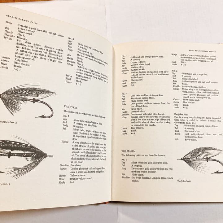 【送料無料】【洋書】【希少】サーモンフライ　タイイング