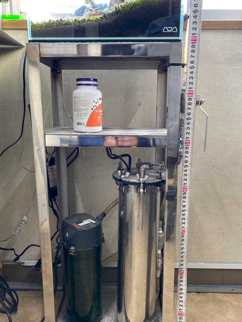 自作水槽用ステンレスインラインヒーター