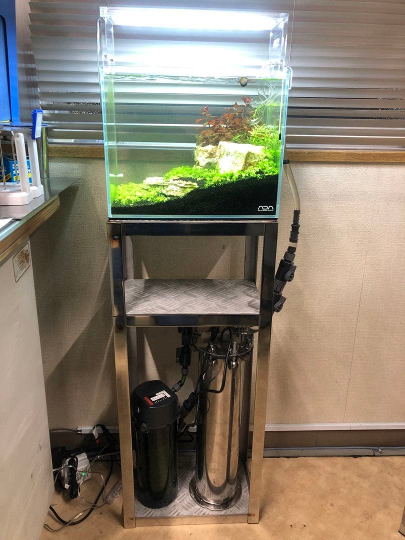 自作水槽用ステンレスインラインヒーター