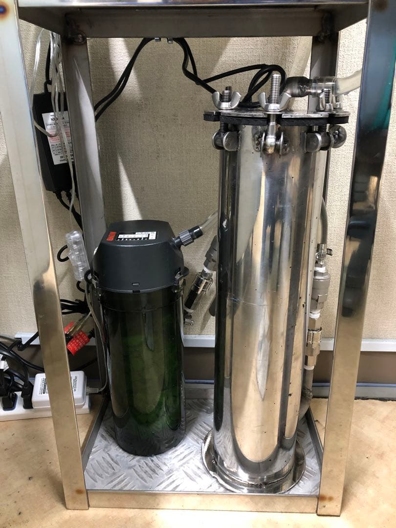 自作水槽用ステンレスインラインヒーター