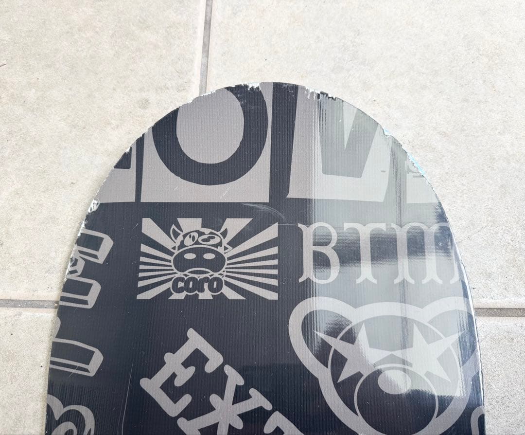 BTM 138 スノーボード 新品バインディング付き