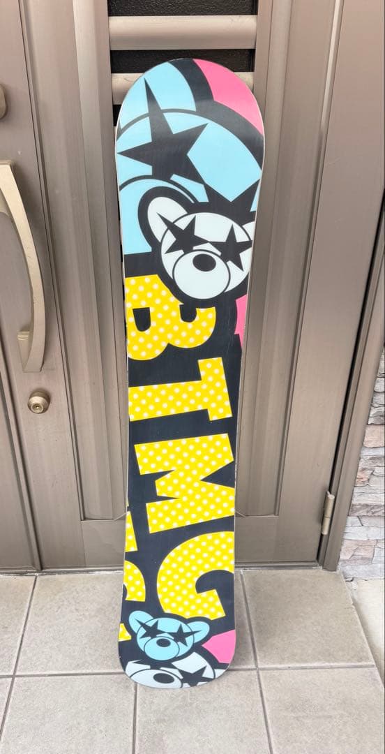 BTM 138 スノーボード 新品バインディング付き