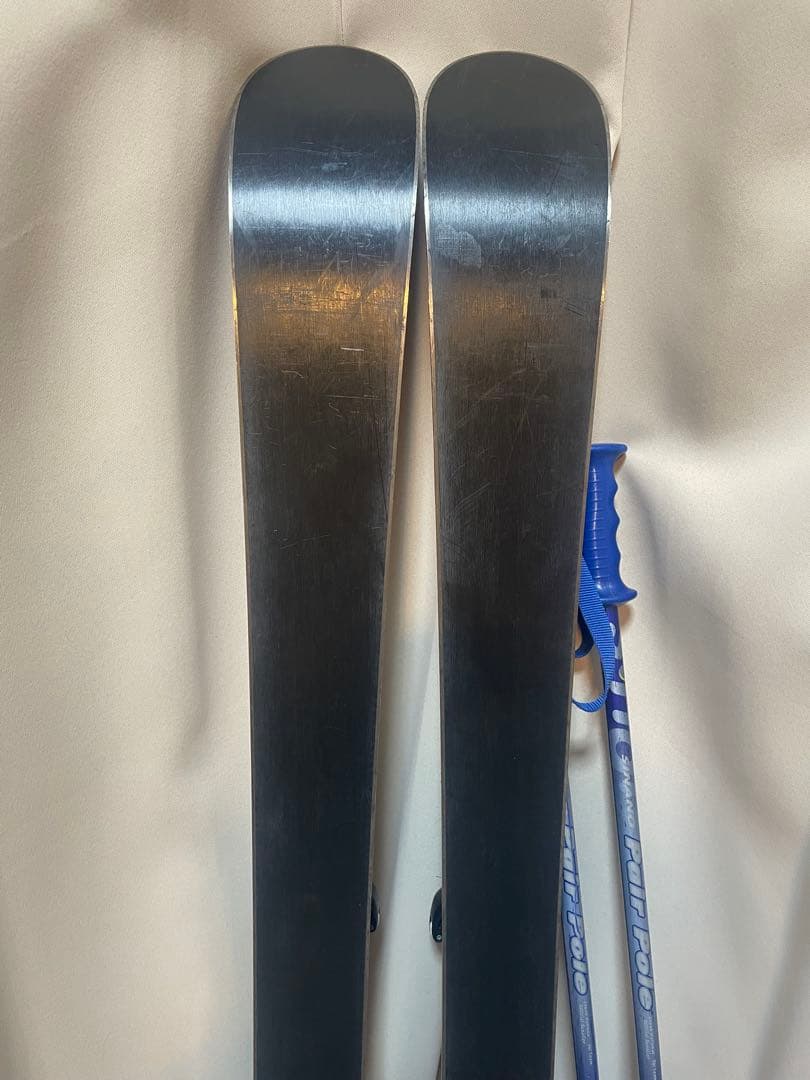 子供用　スキー板118㎝ ブーツ 22センチ ストック3点セット