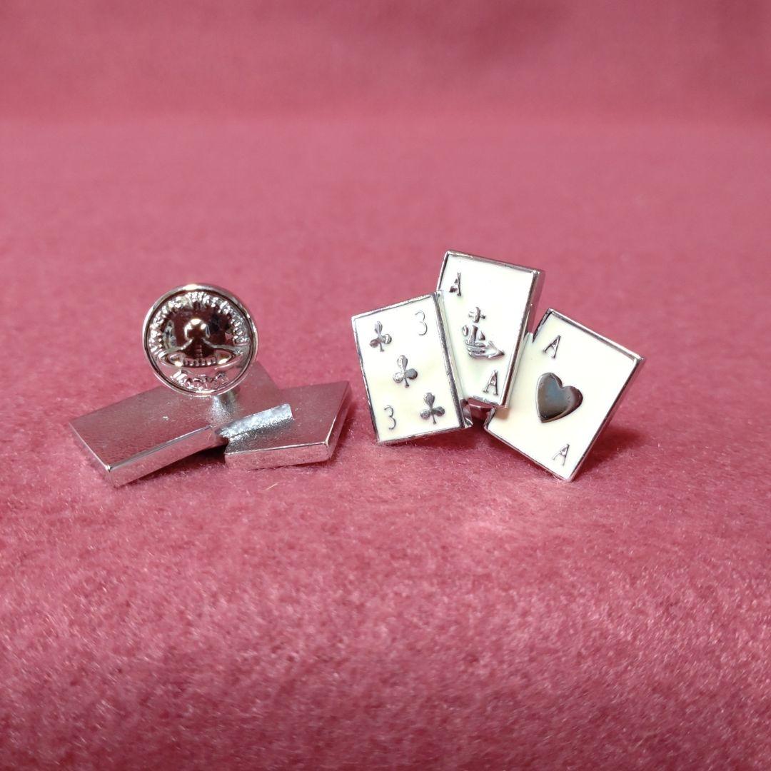 ヴィヴィアン★Vivienne Westwood カフスボタン トランプ