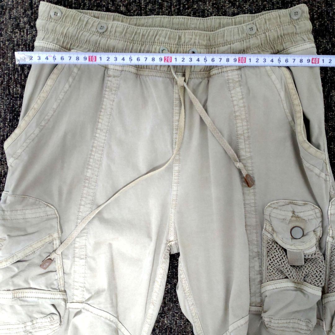 goa パラシュートカーゴパンツ