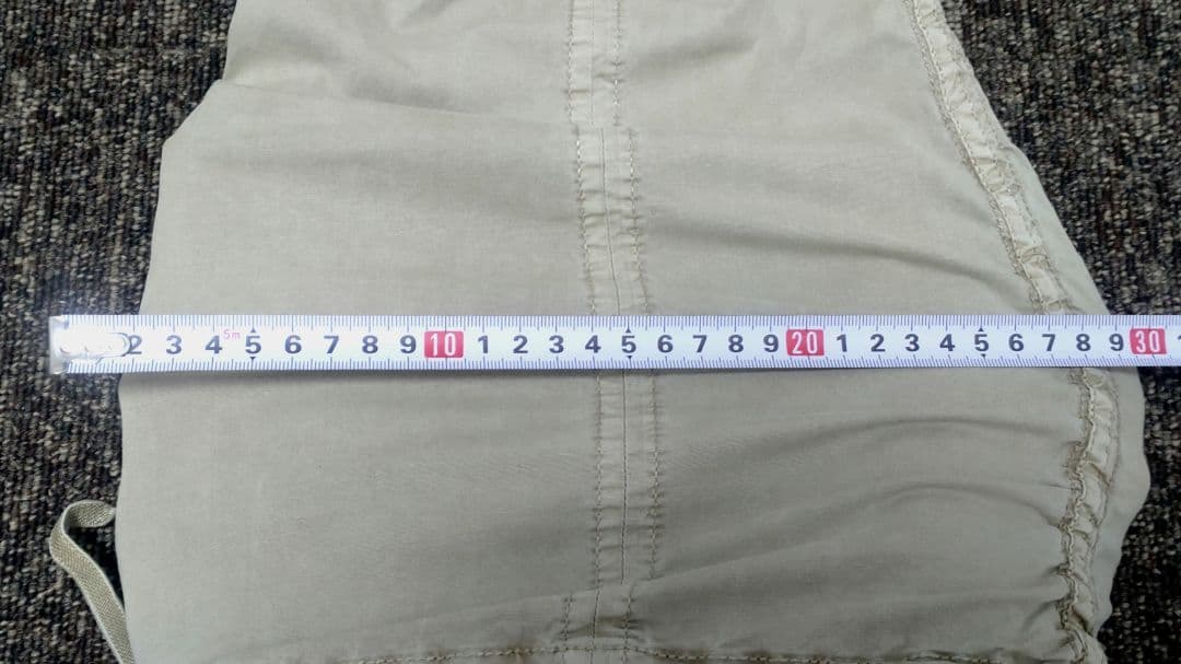 goa パラシュートカーゴパンツ