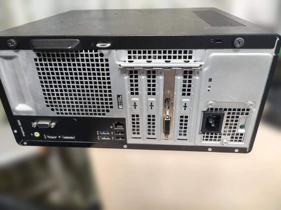 【ジャンク品】Inspiron 3881 デスクトップPC グラボ・メモリ増設