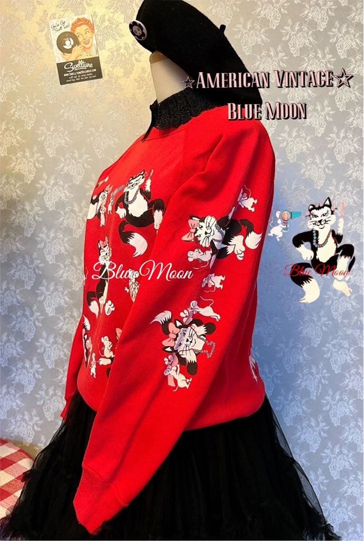 WiLLAmerican Vintage☆❤︎スウェットトレーナー✴︎希少