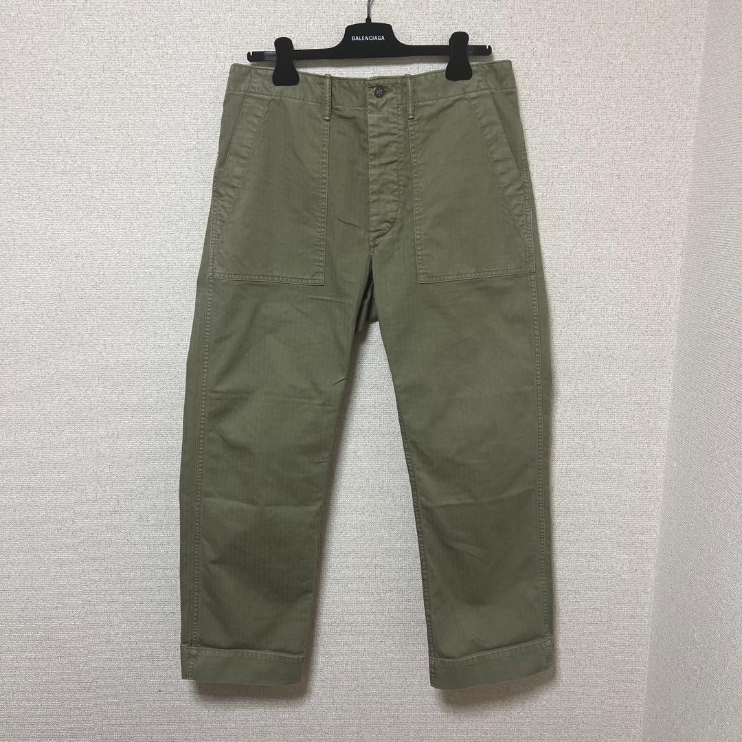 RRL ヘリンボーン ユーティリティ パンツ 31x30