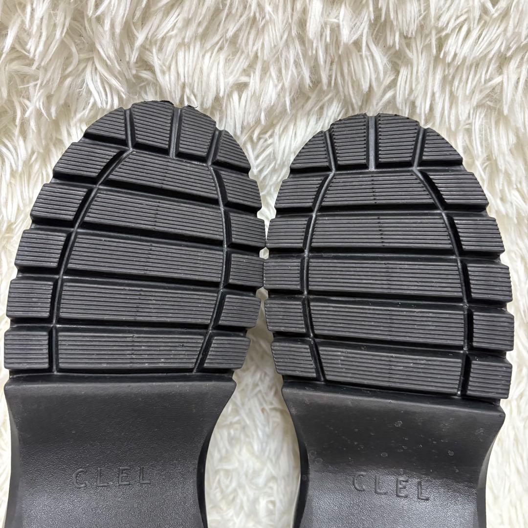 CLEL エアークッション　ハイソール　ローファー　厚底　Sサイズ