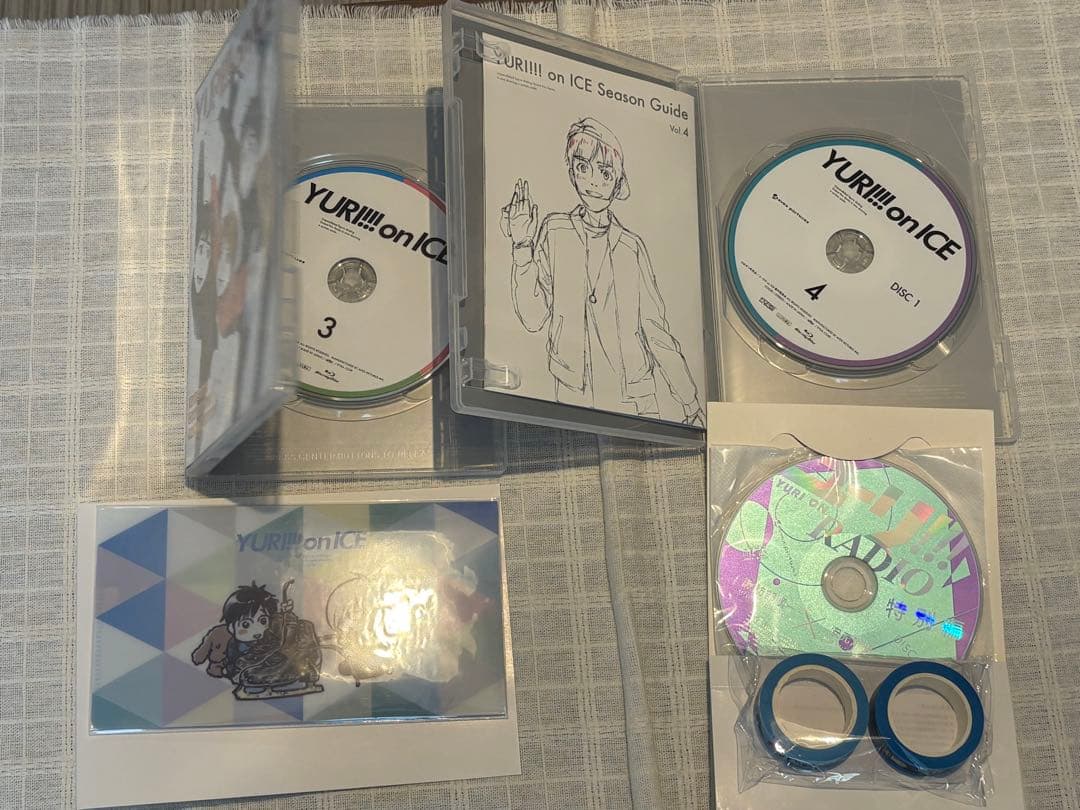 ユーリ!!! on ICE Blu-ray　全巻セット　特典付き　ブルーレイ