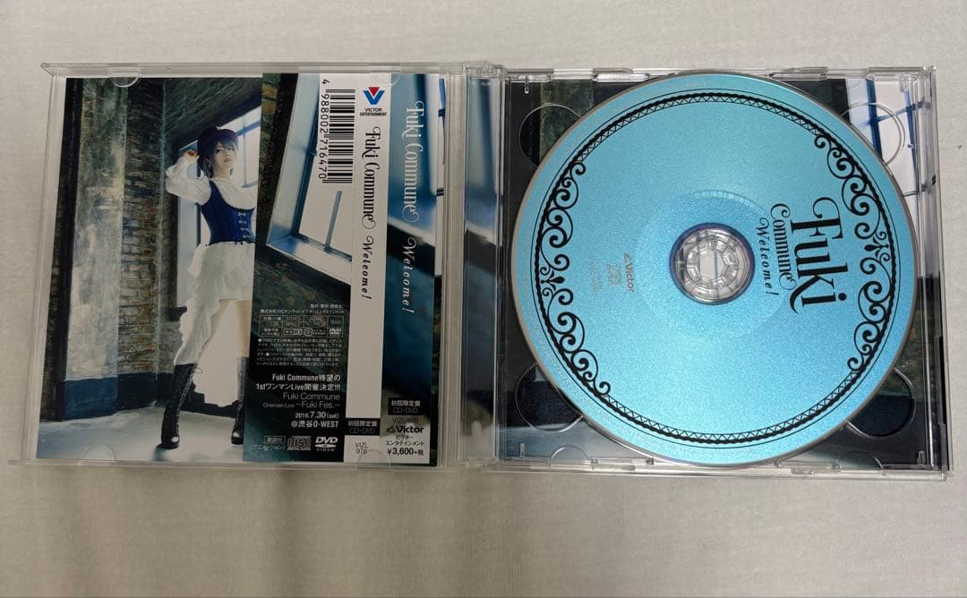 Fuki Commune「Welcome！」初回限定盤 サイン入り