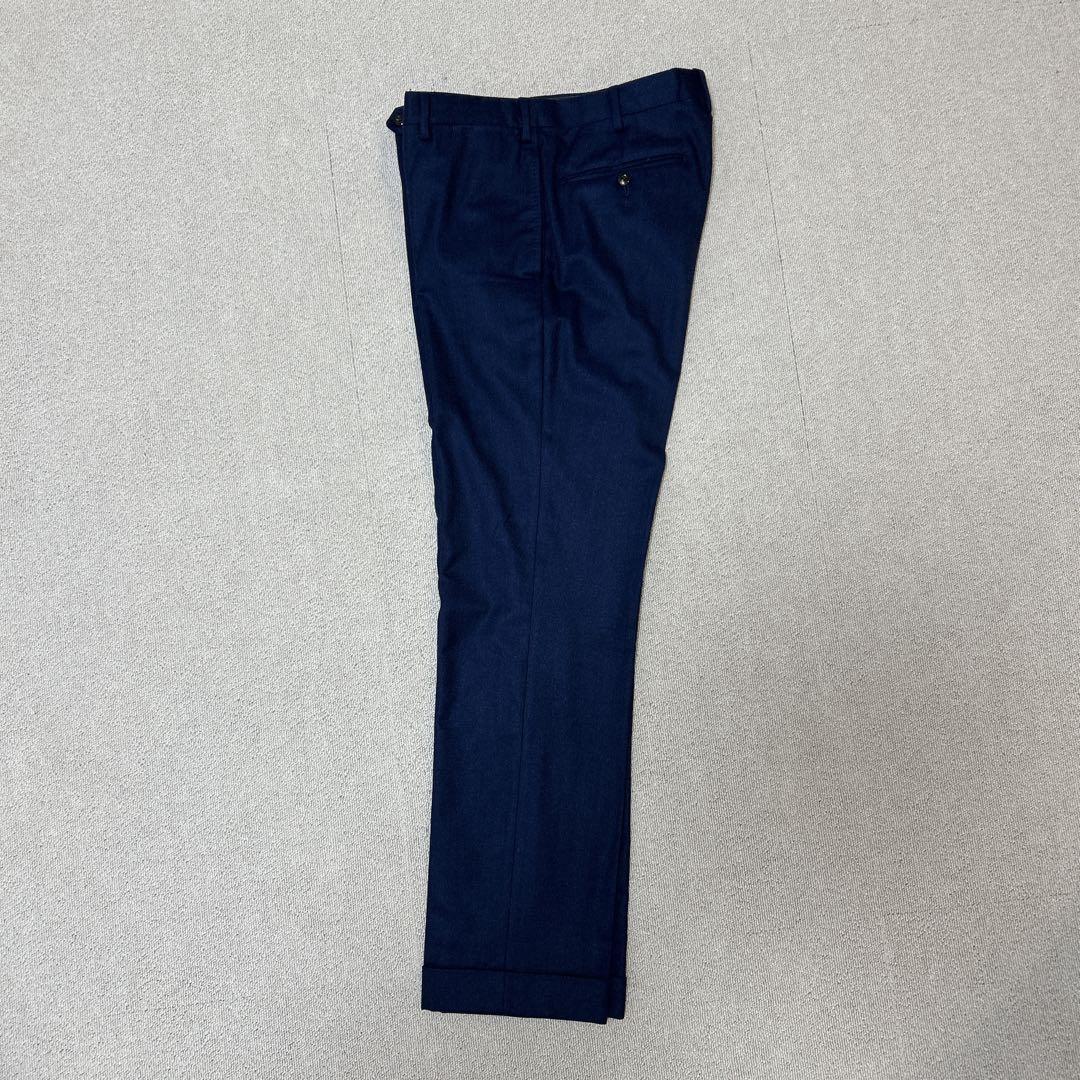 バーニーズニューヨーク カノニコ セットアップ スーツ ネイビー イタリア 2B