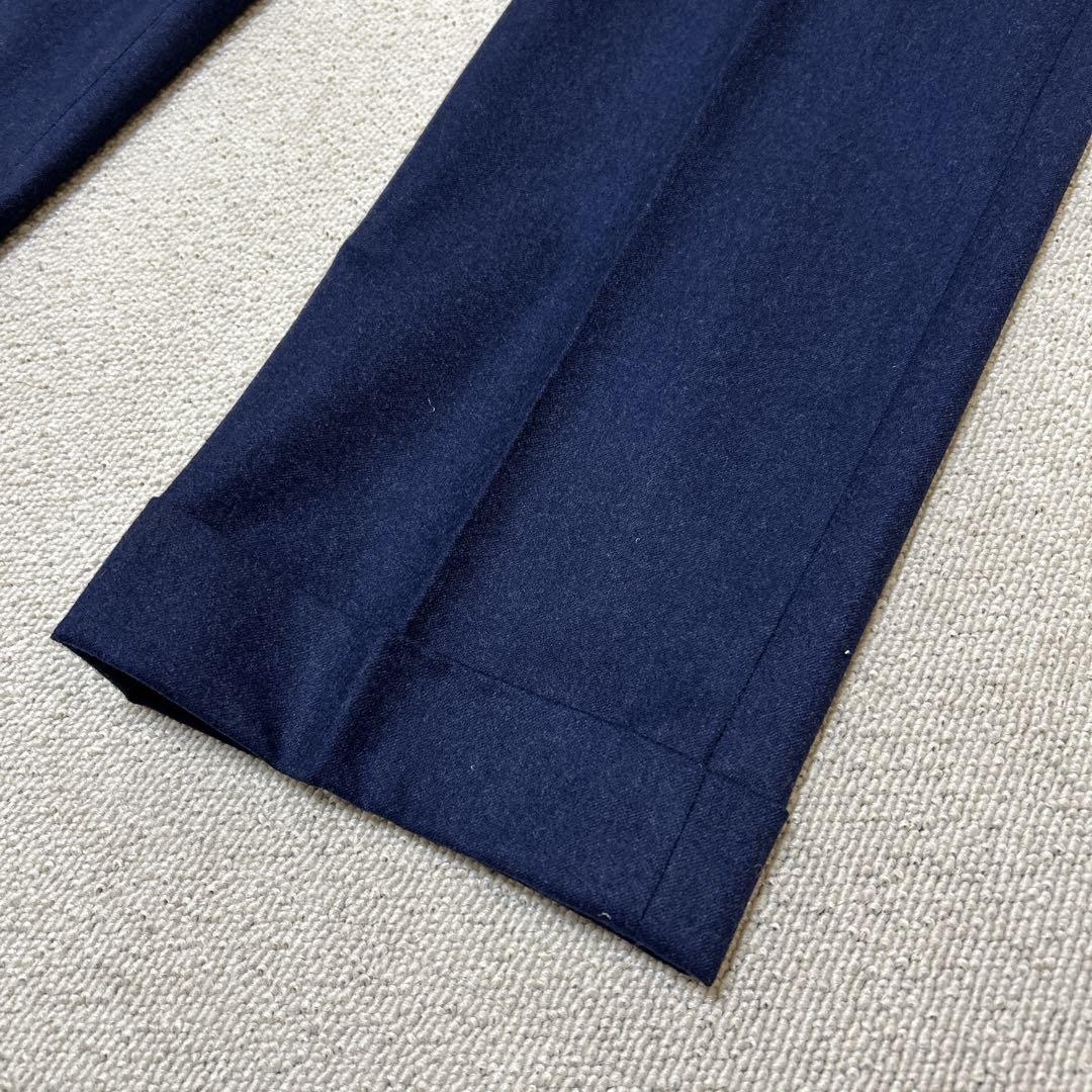 バーニーズニューヨーク カノニコ セットアップ スーツ ネイビー イタリア 2B