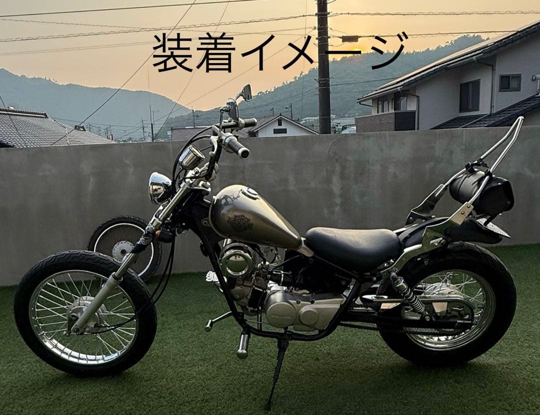 希少　AC09 JAZZ50 18インチ化　ホイールタイヤセット