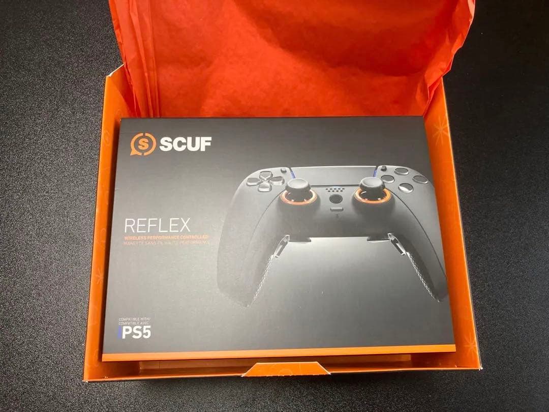 【新品】PS5 SCUF REFLEX PRO ブラック　正規品