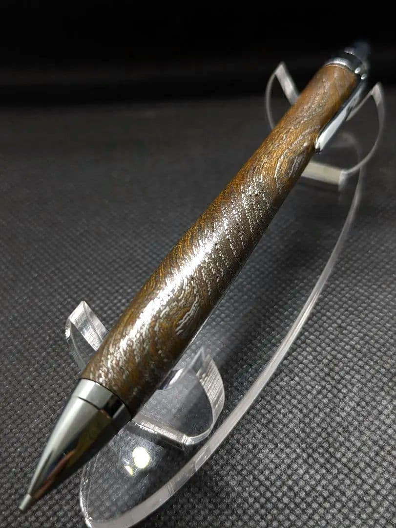 メタライズドウッド 欅 シャーペン0.5mm 工房楔監修 加藤金属