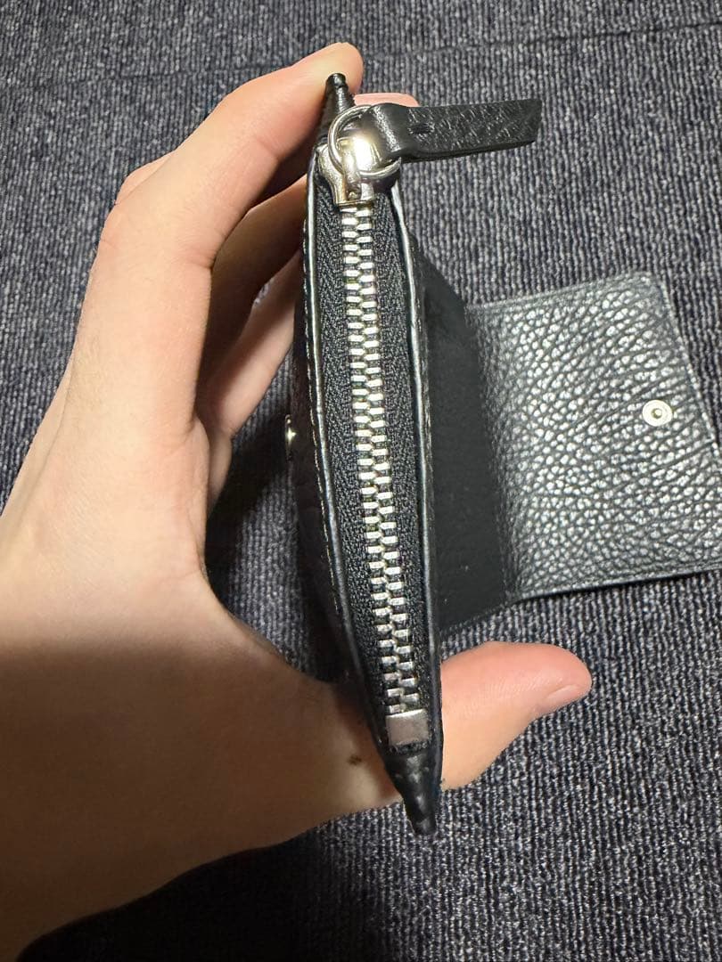 未使用Maison Margiela 三つ折り財布 黒