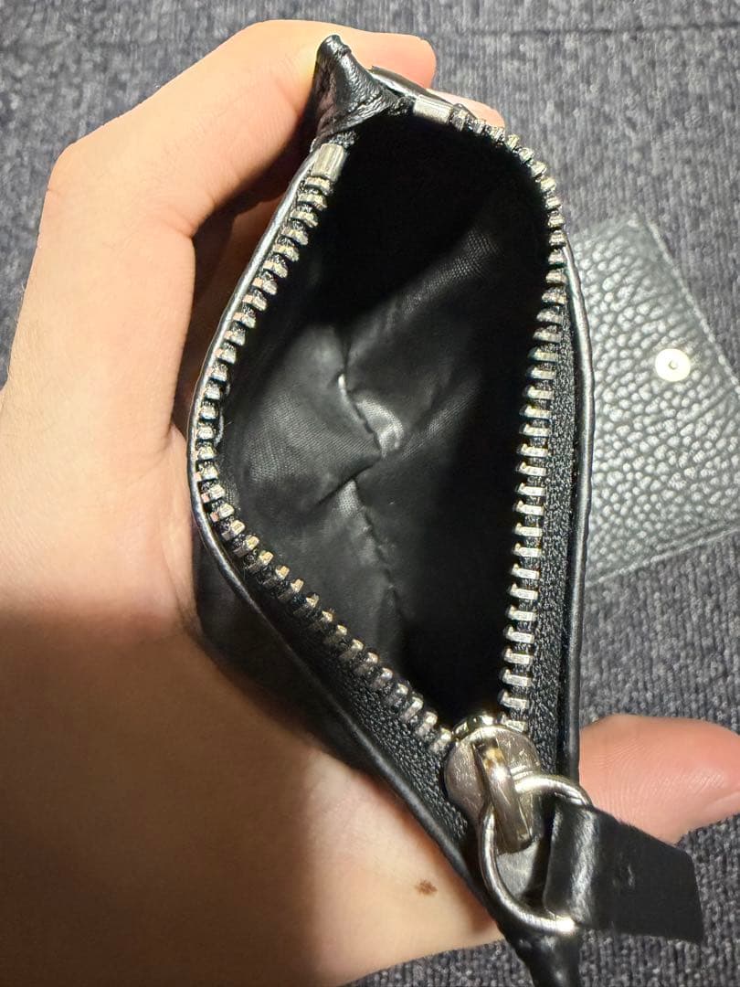 未使用Maison Margiela 三つ折り財布 黒