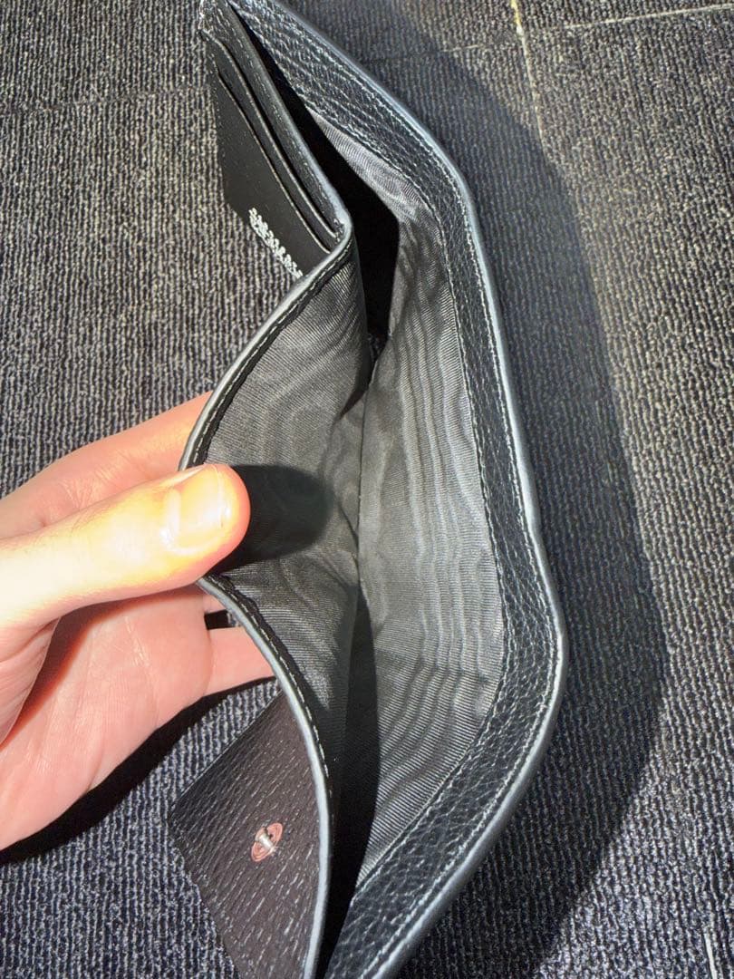 未使用Maison Margiela 三つ折り財布 黒