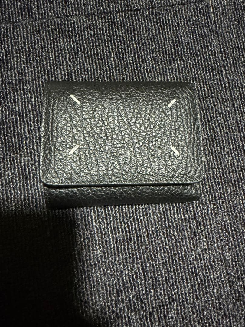 未使用Maison Margiela 三つ折り財布 黒