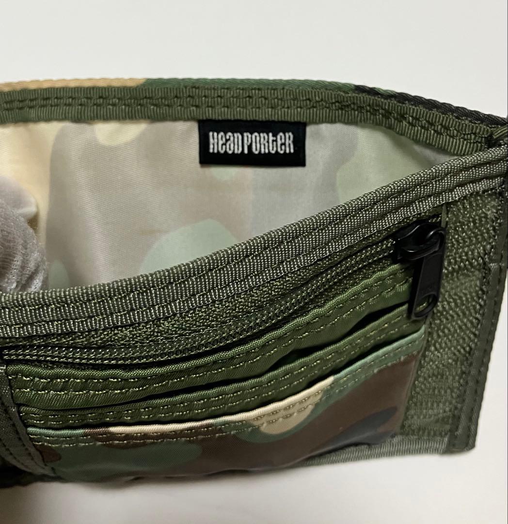 希少★PORTER★ポーター★HEADPORTER★折り財布★迷彩柄★レア色