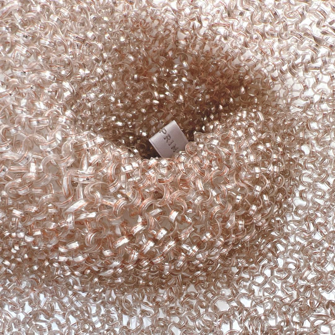 希少✨アンテプリマ スタンダード スクエア ローズシルバー ピンク チェーン付