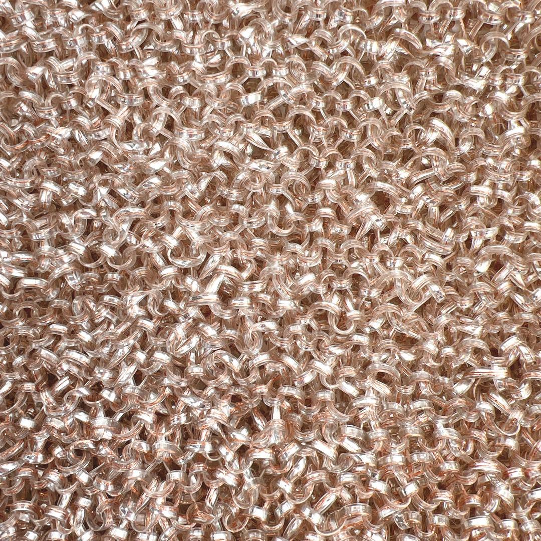 希少✨アンテプリマ スタンダード スクエア ローズシルバー ピンク チェーン付