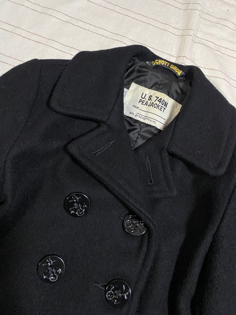 梓杏様ご購入用SCHOTT U.S.A製◆U.S.740N◆レディースピーコート