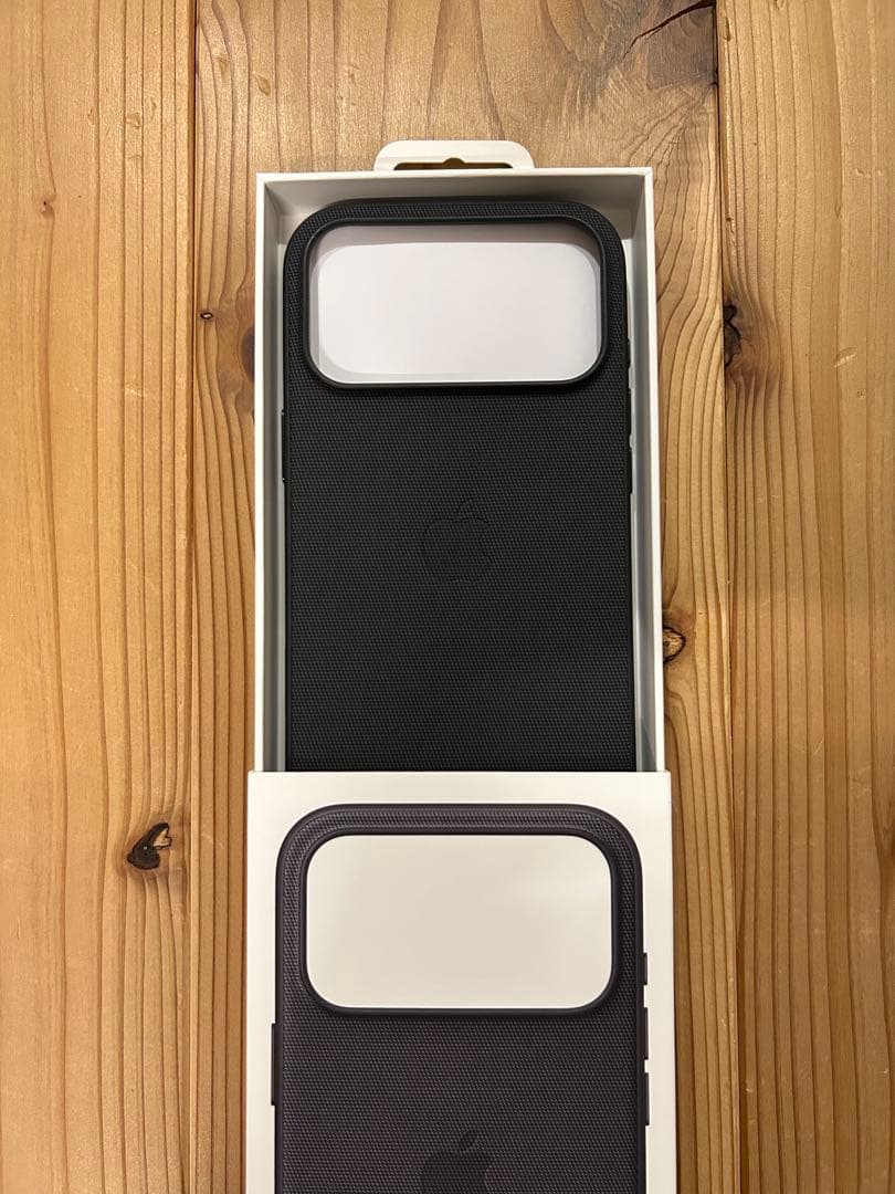 【未使用】iPhone 17 Pro Max テックウーブンケース　ブラック