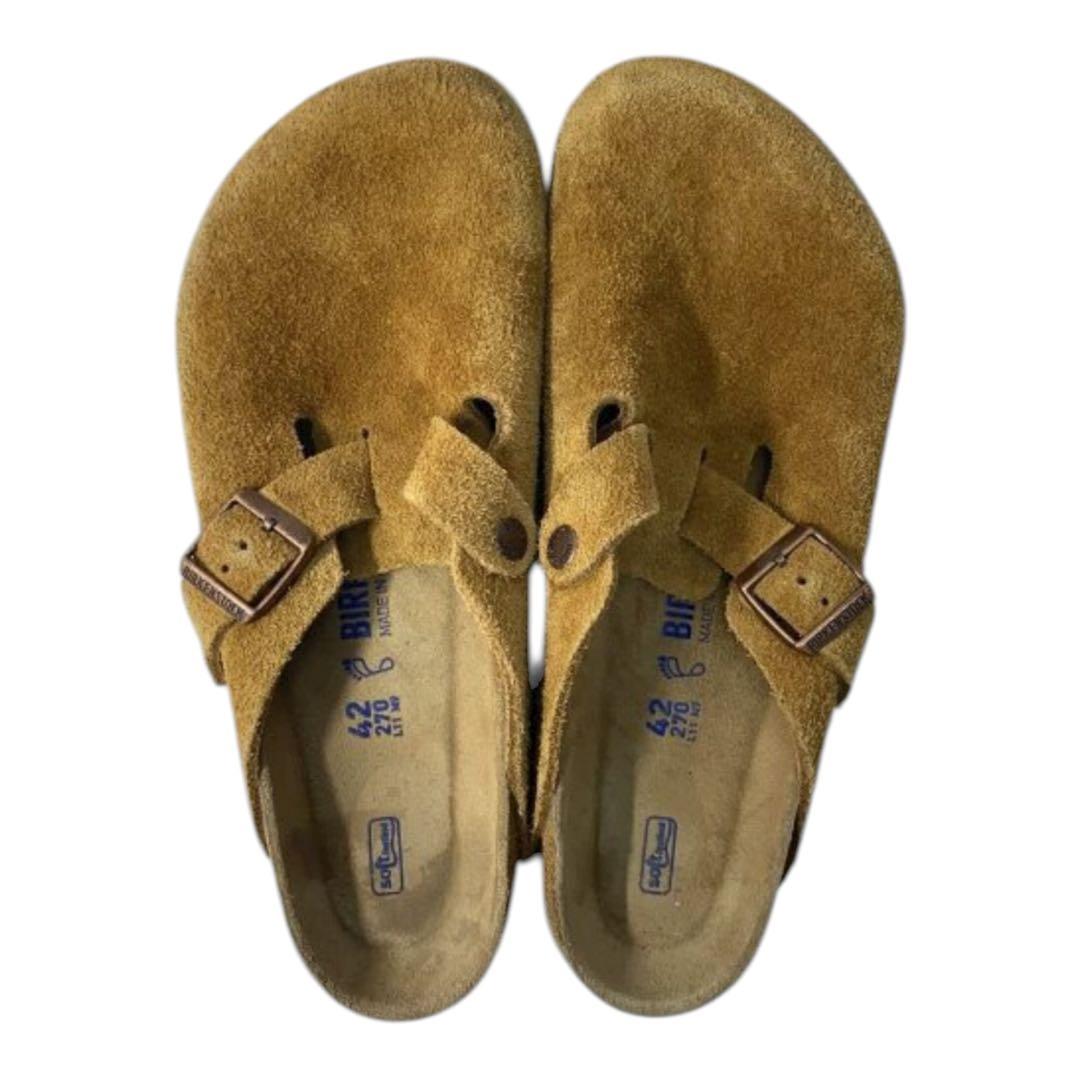 11032 BIRKENSTOCK ボストン スエード ブラウン 27cm