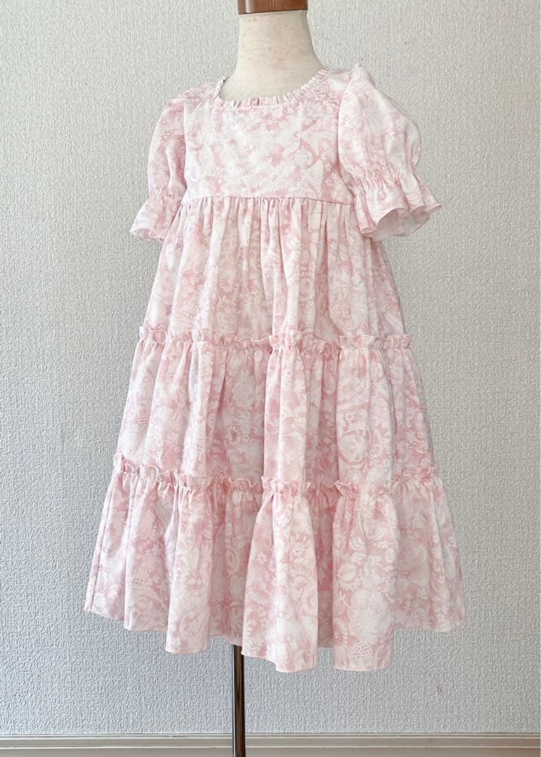 もりもりページ✽+ティアードワンピ+✽ 発表会 入園式 結婚式